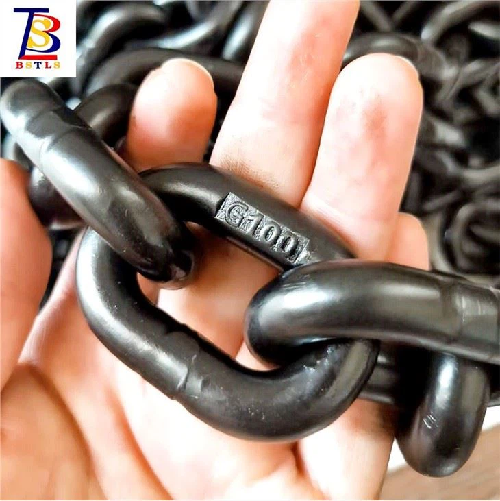 Alloy Steel FEC SPEC Round Steel Link Chain Grade 80 From China Manufacturer