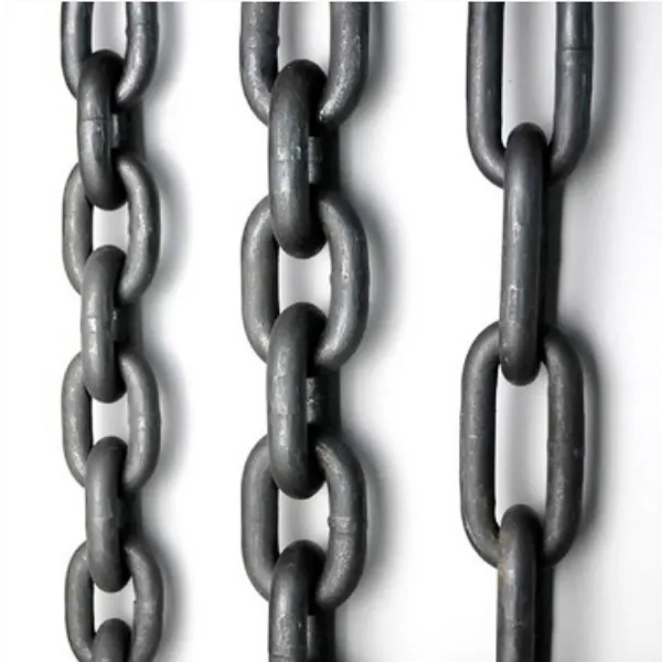 Grade 100 Link Chain Black Chain For Lifting Round Steel Link Chain